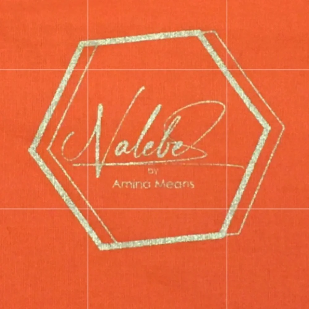 Nalebe by Amina Means Orange Drawstring Dust bag Garment bag Soft Material